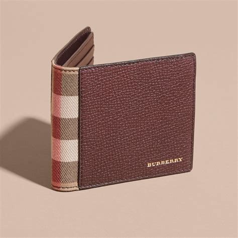 men's burberry wallet|burberry bifold wallet for men.